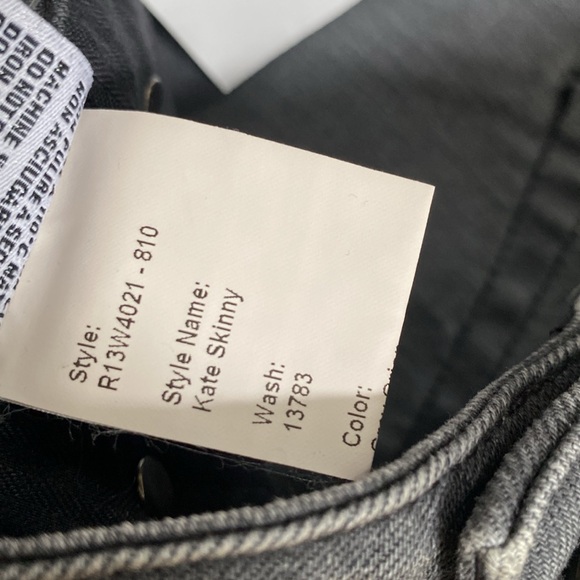 R13 Kate Skinny distressed jeans - Picture 13 of 16